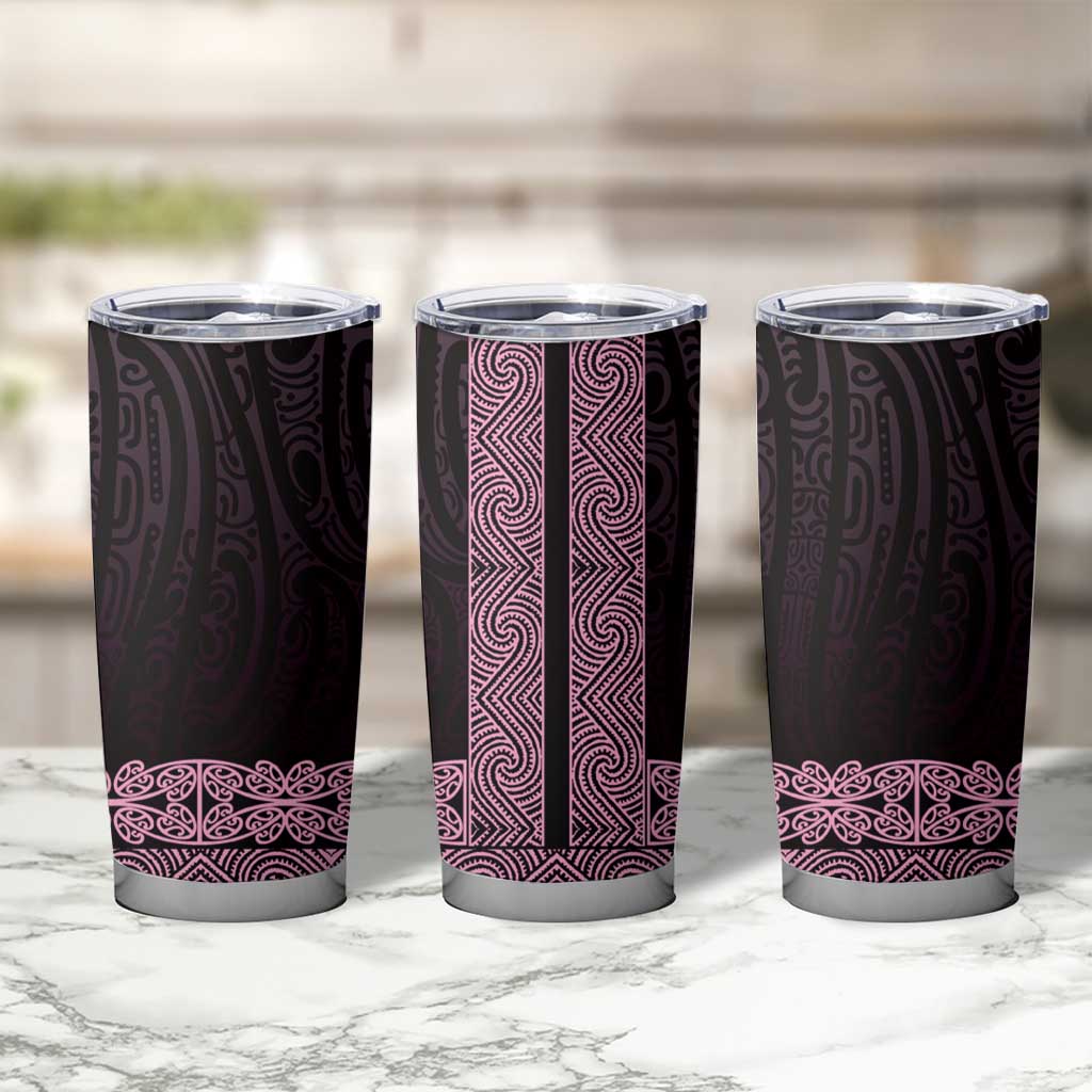 New Zealand Maori Kowhaiwhai Tumbler Cup Mawhero Maui and Mangopare LT9 - Polynesian Pride