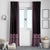 New Zealand Maori Kowhaiwhai Window Curtain Mawhero Maui and Mangopare