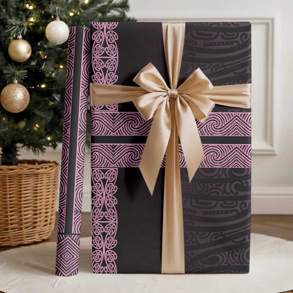 New Zealand Maori Kowhaiwhai Wrapping Paper Mawhero Maui and Mangopare - Polynesian Pride