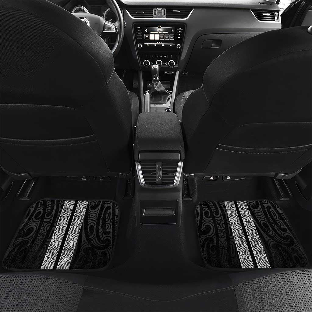 New Zealand Maori Kowhaiwhai Car Mats Pango Maui and Mangopare