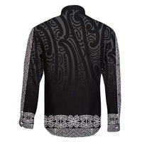 New Zealand Maori Kowhaiwhai Family Matching Puletasi and Hawaiian Shirt Pango Maui and Mangopare LT9 - Polynesian Pride