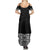New Zealand Maori Kowhaiwhai Family Matching Summer Maxi Dress and Hawaiian Shirt Pango Maui and Mangopare