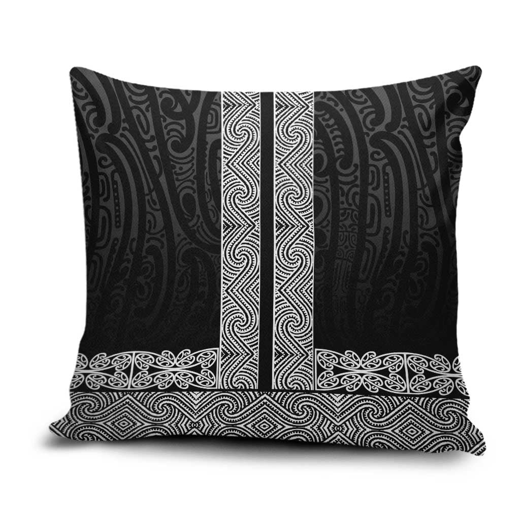 New Zealand Maori Kowhaiwhai Pillow Cover Pango Maui and Mangopare - Polynesian Pride