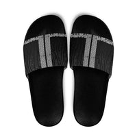 New Zealand Maori Kowhaiwhai Slide Sandals Pango Maui and Mangopare - Polynesian Pride