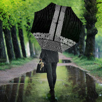 New Zealand Maori Kowhaiwhai Umbrella Pango Maui and Mangopare - Polynesian Pride