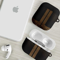New Zealand Maori Kowhaiwhai AirPods Case Parauri Maui and Mangopare - Polynesian Pride