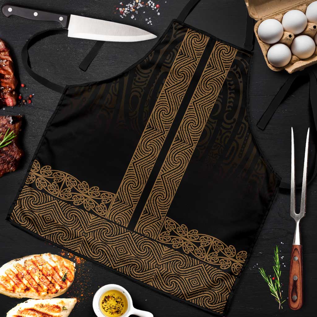 New Zealand Maori Kowhaiwhai Apron Parauri Maui and Mangopare - Polynesian Pride