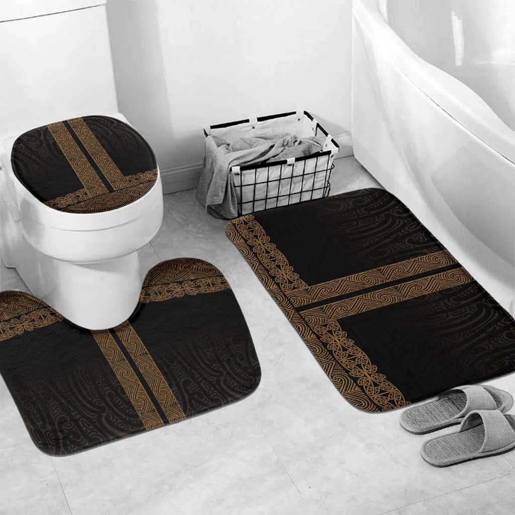 New Zealand Maori Kowhaiwhai Bathroom Set Parauri Maui and Mangopare - Polynesian Pride