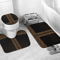 New Zealand Maori Kowhaiwhai Bathroom Set Parauri Maui and Mangopare - Polynesian Pride