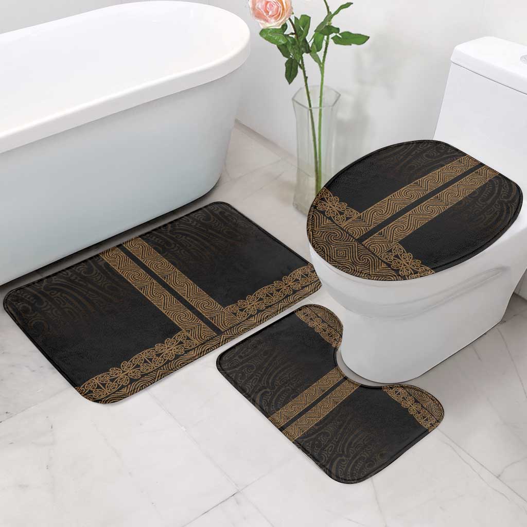 New Zealand Maori Kowhaiwhai Bathroom Set Parauri Maui and Mangopare - Polynesian Pride