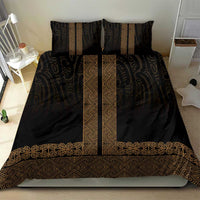 New Zealand Maori Kowhaiwhai Bedding Set Parauri Maui and Mangopare