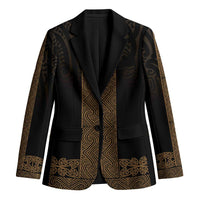 New Zealand Maori Kowhaiwhai Blazer Parauri Maui and Mangopare - Polynesian Pride