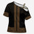 New Zealand Maori Kowhaiwhai Cross Shoulder Shirt Parauri Maui and Mangopare - Polynesian Pride