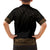 New Zealand Maori Kowhaiwhai Family Matching Long Sleeve Bodycon Dress and Hawaiian Shirt Parauri Maui and Mangopare