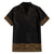 New Zealand Maori Kowhaiwhai Family Matching Tank Maxi Dress and Hawaiian Shirt Parauri Maui and Mangopare
