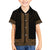 New Zealand Maori Kowhaiwhai Family Matching Tank Maxi Dress and Hawaiian Shirt Parauri Maui and Mangopare