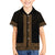 New Zealand Maori Kowhaiwhai Kid Hawaiian Shirt Parauri Maui and Mangopare