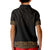 New Zealand Maori Kowhaiwhai Kid Polo Shirt Parauri Maui and Mangopare