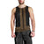 New Zealand Maori Kowhaiwhai Men Tank Top Parauri Maui and Mangopare