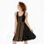 New Zealand Maori Kowhaiwhai Midi Dress Parauri Maui and Mangopare - Polynesian Pride