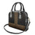 New Zealand Maori Kowhaiwhai Shoulder Handbag Parauri Maui and Mangopare