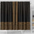 New Zealand Maori Kowhaiwhai Shower Curtain Parauri Maui and Mangopare