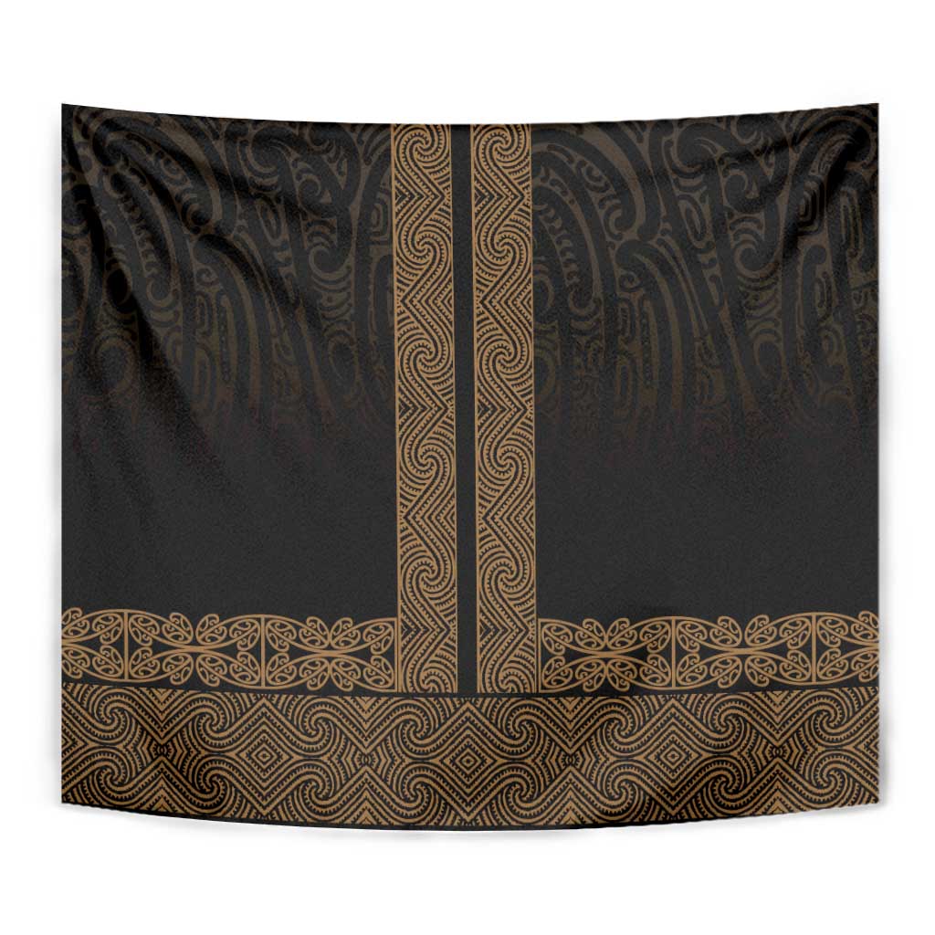 New Zealand Maori Kowhaiwhai Tapestry Parauri Maui and Mangopare