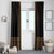 New Zealand Maori Kowhaiwhai Window Curtain Parauri Maui and Mangopare