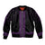 New Zealand Maori Kowhaiwhai Bomber Jacket Waiporoporo Maui and Mangopare