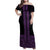 New Zealand Maori Kowhaiwhai Family Matching Off Shoulder Maxi Dress and Hawaiian Shirt Waiporoporo Maui and Mangopare