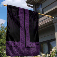 New Zealand Maori Kowhaiwhai Garden Flag Waiporoporo Maui and Mangopare LT9 - Polynesian Pride