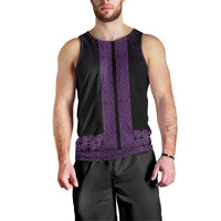 New Zealand Maori Kowhaiwhai Men Tank Top Waiporoporo Maui and Mangopare LT9 - Polynesian Pride