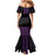 New Zealand Maori Kowhaiwhai Mermaid Dress Waiporoporo Maui and Mangopare