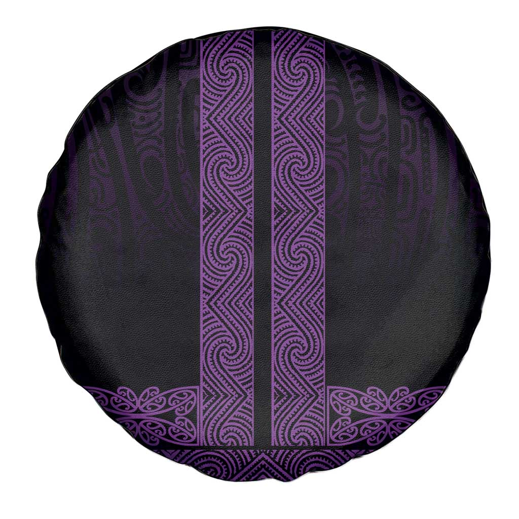 New Zealand Maori Kowhaiwhai Spare Tire Cover Waiporoporo Maui and Mangopare LT9 - Polynesian Pride