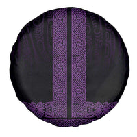 New Zealand Maori Kowhaiwhai Spare Tire Cover Waiporoporo Maui and Mangopare LT9 - Polynesian Pride