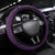 New Zealand Maori Kowhaiwhai Steering Wheel Cover Waiporoporo Maui and Mangopare