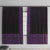 New Zealand Maori Kowhaiwhai Window Curtain Waiporoporo Maui and Mangopare