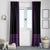 New Zealand Maori Kowhaiwhai Window Curtain Waiporoporo Maui and Mangopare