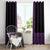 New Zealand Maori Kowhaiwhai Window Curtain Waiporoporo Maui and Mangopare