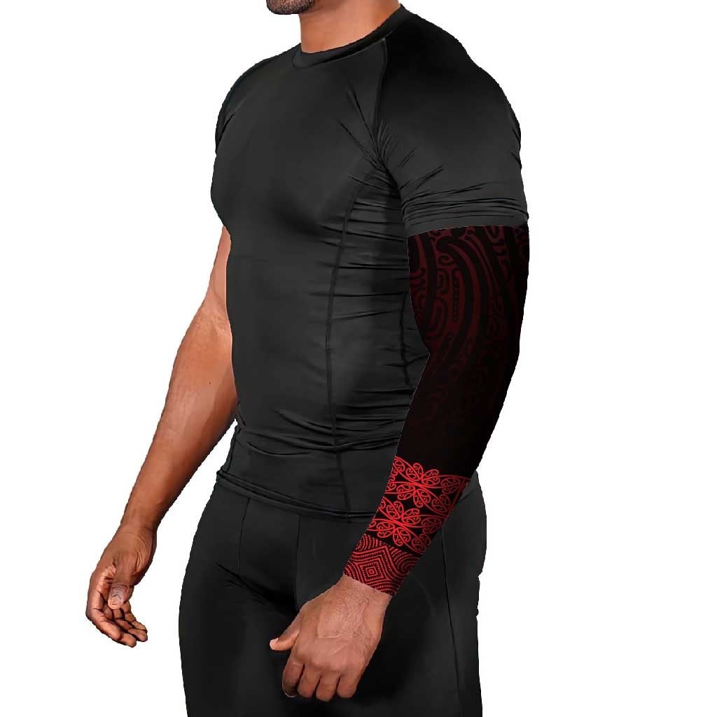 New Zealand Maori Kowhaiwhai Arm Sleeves Whero Maui and Mangopare - Polynesian Pride