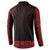New Zealand Maori Kowhaiwhai Button Sweatshirt Whero Maui and Mangopare