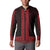 New Zealand Maori Kowhaiwhai Button Sweatshirt Whero Maui and Mangopare