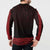 New Zealand Maori Kowhaiwhai Button Sweatshirt Whero Maui and Mangopare