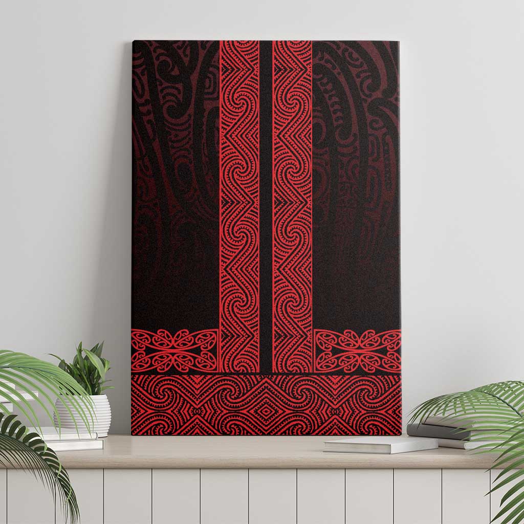 New Zealand Maori Kowhaiwhai Canvas Wall Art Whero Maui and Mangopare LT9 - Polynesian Pride