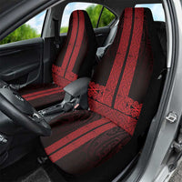 New Zealand Maori Kowhaiwhai Car Seat Cover Whero Maui and Mangopare