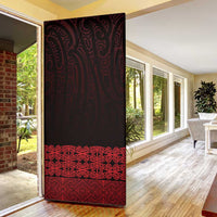 New Zealand Maori Kowhaiwhai Door Cover Whero Maui and Mangopare LT9 - Polynesian Pride
