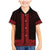 New Zealand Maori Kowhaiwhai Family Matching Mermaid Dress and Hawaiian Shirt Whero Maui and Mangopare