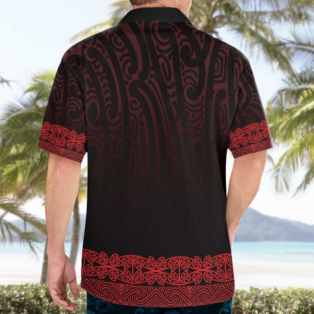 New Zealand Maori Kowhaiwhai Hawaiian Shirt Whero Maui and Mangopare LT9 - Polynesian Pride