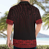 New Zealand Maori Kowhaiwhai Hawaiian Shirt Whero Maui and Mangopare LT9 - Polynesian Pride
