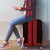 New Zealand Maori Kowhaiwhai Luggage Cover Whero Maui and Mangopare
